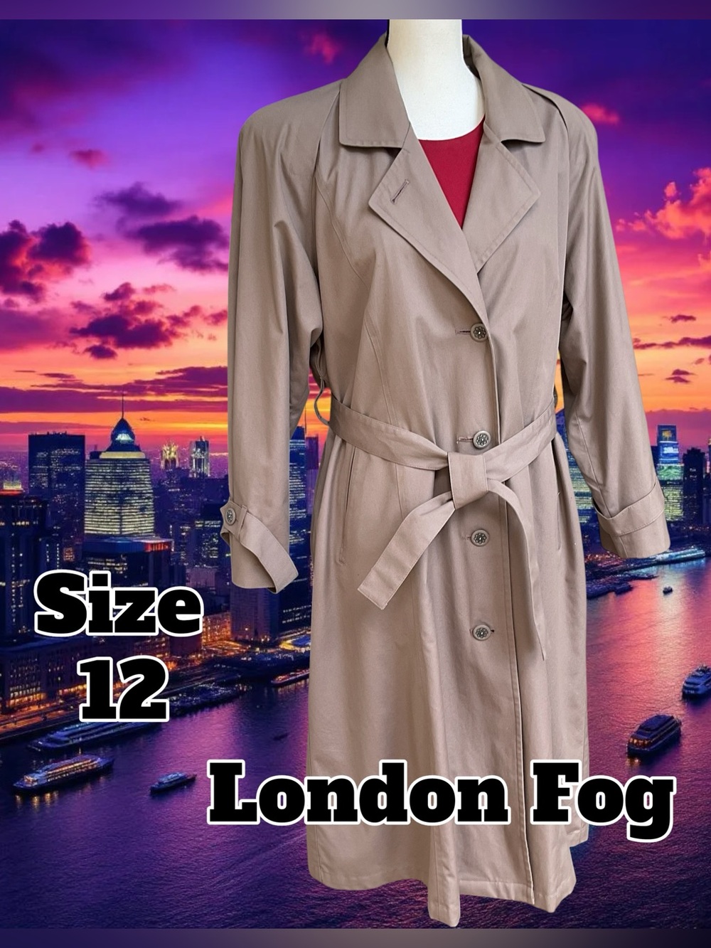 London Fog Trench Coat